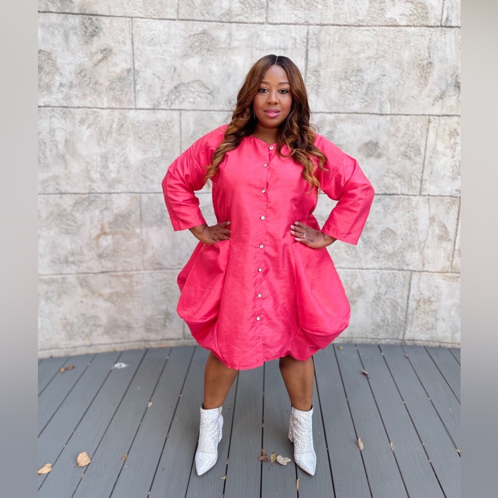 Pink Balloon Dress